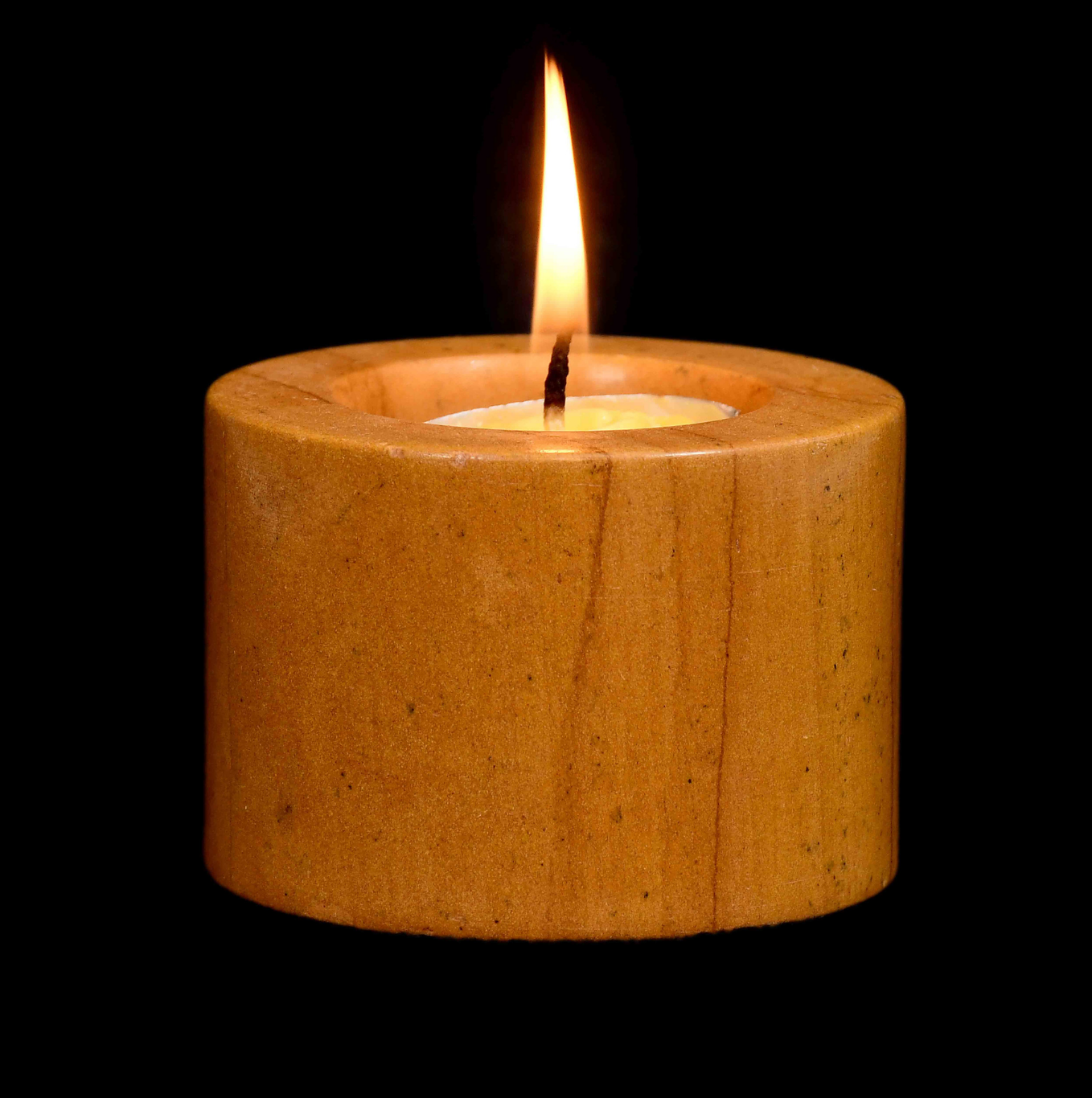 Stone Candel Stand Medium Size